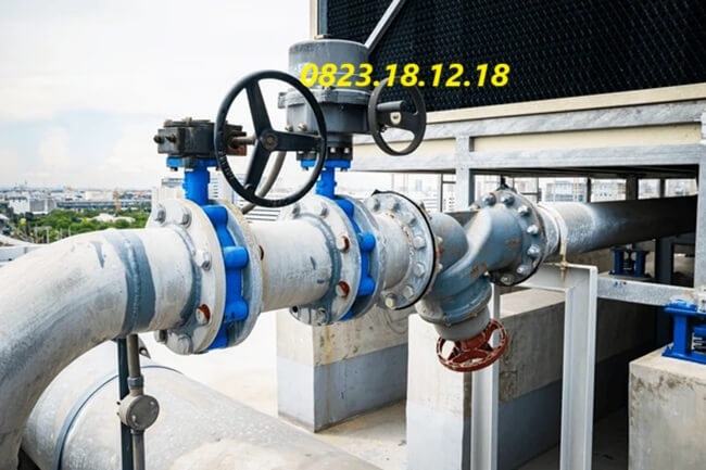 Ứng dụng của van bướm điều khiển điện