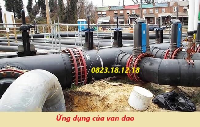 Van dao là gì? Cấu tạo, nguyên lý và ứng dụng van cổng dao 34 Ứng dụng của van dao
