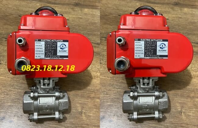 Van bi inox điều khiển điện