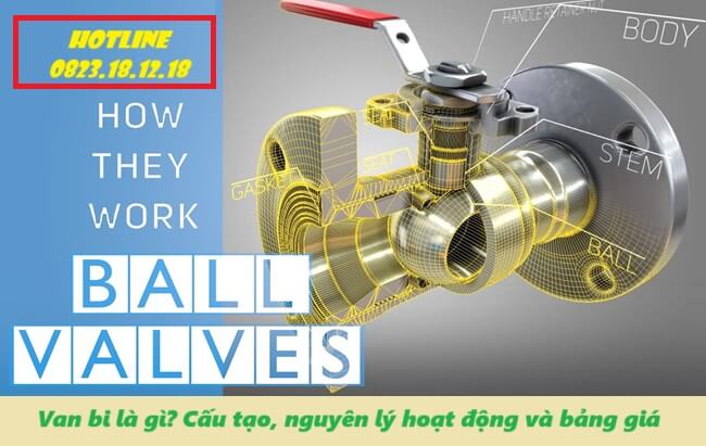 Van bi là gì? Cấu tạo, nguyên lý hoạt động và bảng giá 47 Van bi là gì? Cấu tạo, nguyên lý hoạt động và bảng giá
