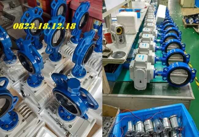 Van bướm điều khiển bằng điện
