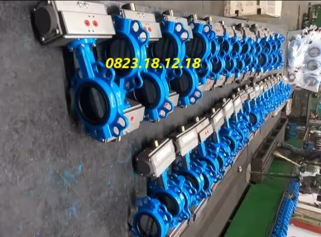 Van bướm điều khiển bằng khí nén