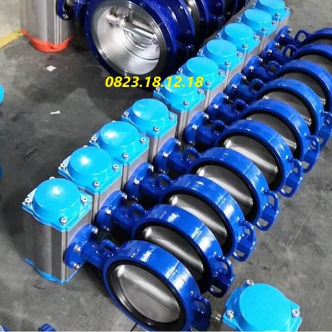 Van bướm điều khiển khí nén