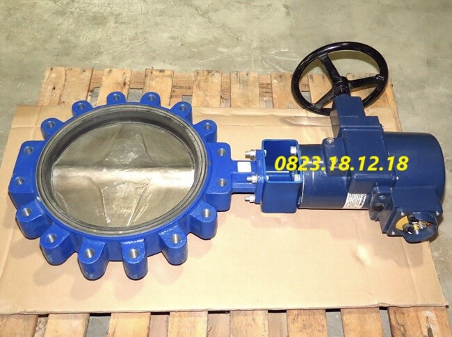 Van bướm gang điều khiển điện