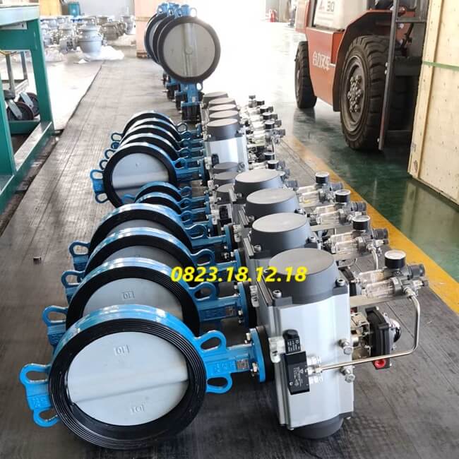 Van bướm khí nén