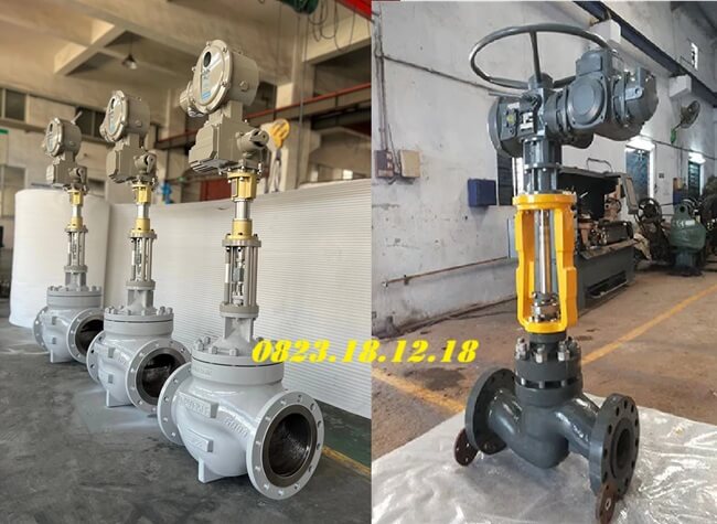 Van cầu hơi điều khiển điện