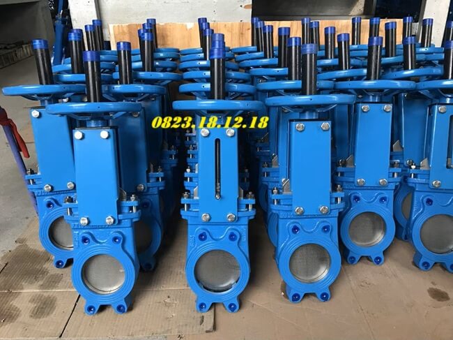 Van dao là gì? Cấu tạo, nguyên lý và ứng dụng van cổng dao 32 Van cổng dao Nhật Bản