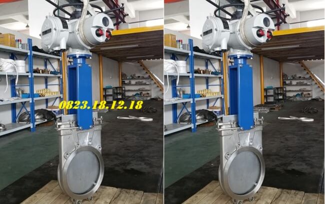 Van dao là gì? Cấu tạo, nguyên lý và ứng dụng van cổng dao 30 Van cổng dao Trung Quốc