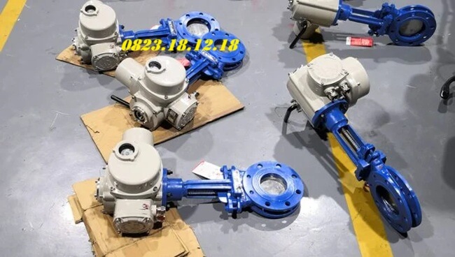 Van dao là gì? Cấu tạo, nguyên lý và ứng dụng van cổng dao 27 Van cửa dao điều khiển điện