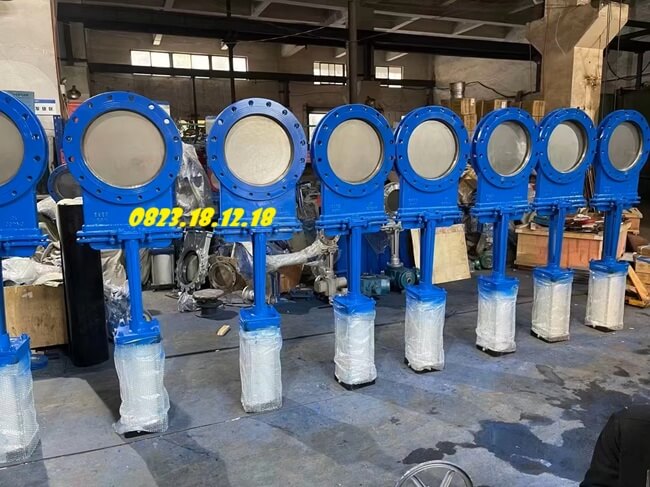 Van dao điều khiển khí nén là gì? Cấu tạo, nguyên lý và ứng dụng 21 Van dao khí nén Trung Quốc