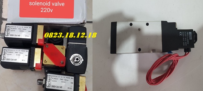 Van điện từ là gì? Cấu tạo, nguyên lý hoạt động và bảng giá 27 Van điện từ 220V