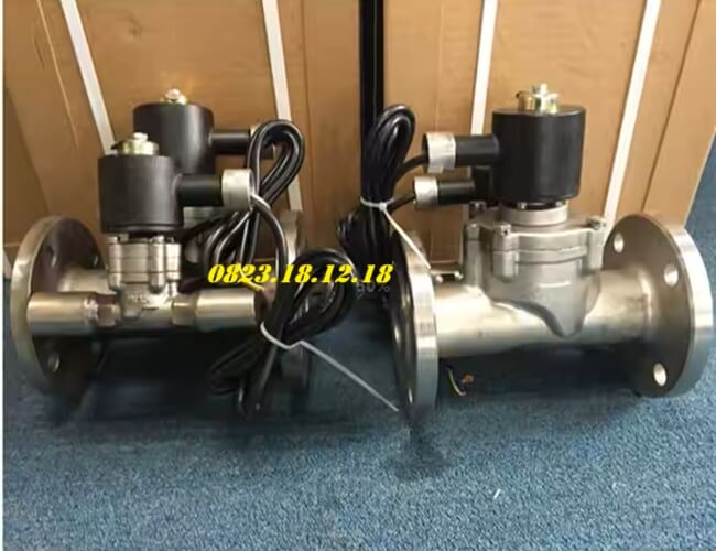 Van điện từ là gì? Cấu tạo, nguyên lý hoạt động và bảng giá 36 van điện từ mặt bích