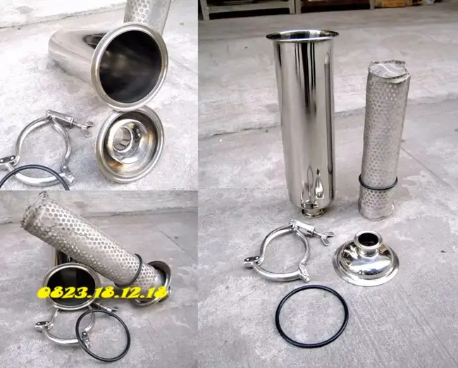 Bộ lọc khí clamp vi sinh
