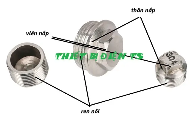 Cấu tạo nắp bịt inox