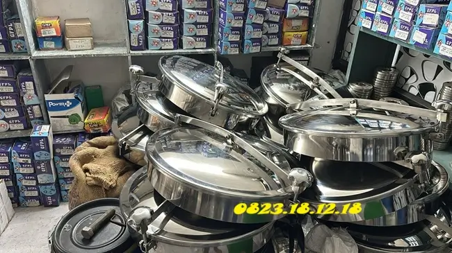 Cửa bồn tank áp suất vi sinh