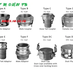 Khớp nối nhanh inox