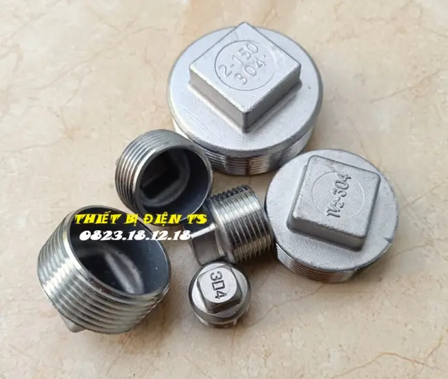 Nắp bịt inox