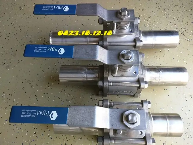 Van bi inox vi sinh 17 Van bi inox vi sinh 2 ngã