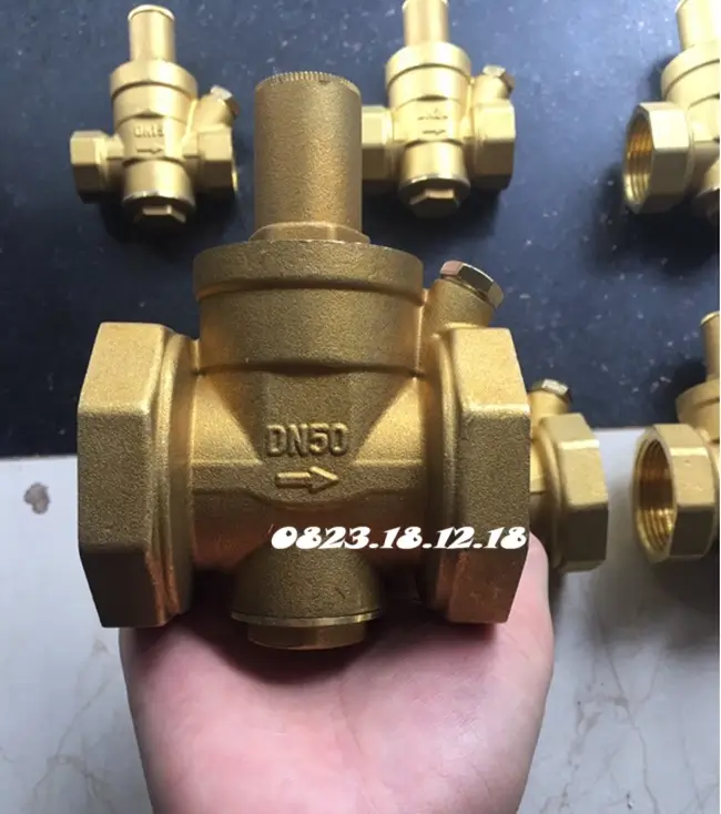 Van giảm áp lực nước bằng đồng