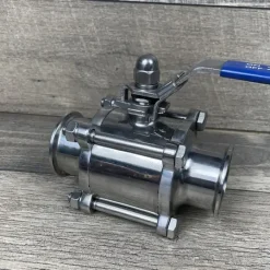 Van bi inox vi sinh 6 Van bi inox vi sinh