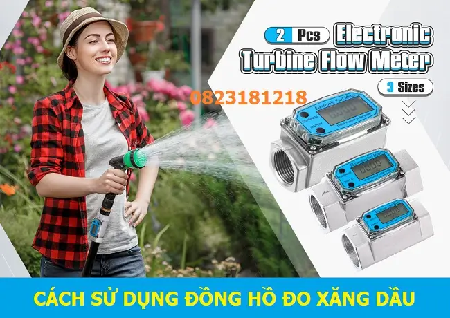 Cách sử dụng đồng hồ đo xăng dầu điện tử