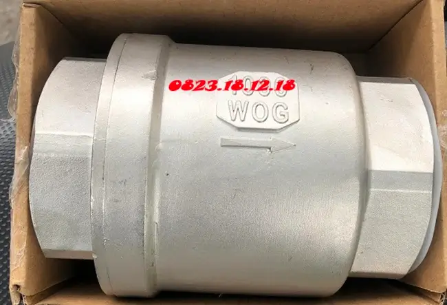 Van 1 chiều lò xo inox 304