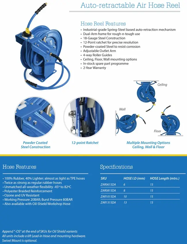 Rulo cuộn ống tự rút 7 Catalogue rulo cuộn ống tự rút