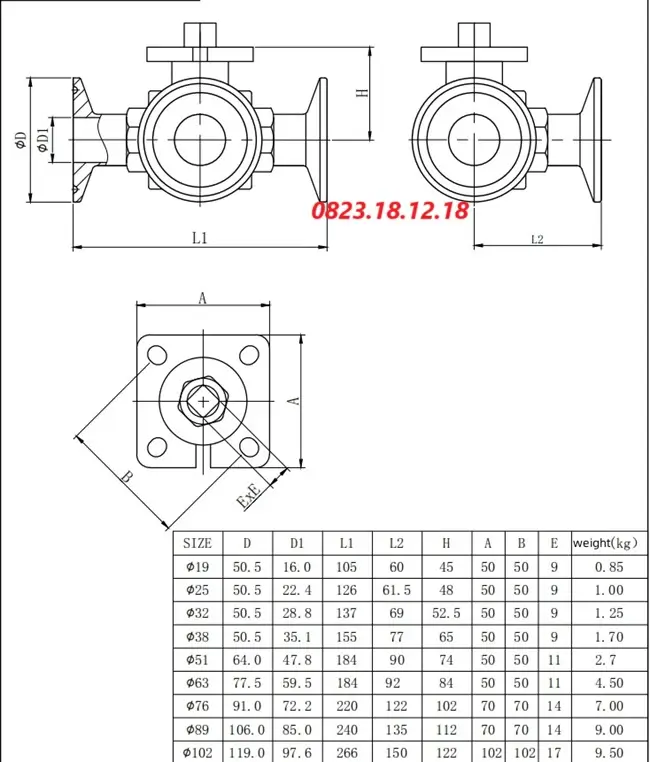 Van bi có tán inox vi sinh 7 Catalogue van bi có tán inox vi sinh