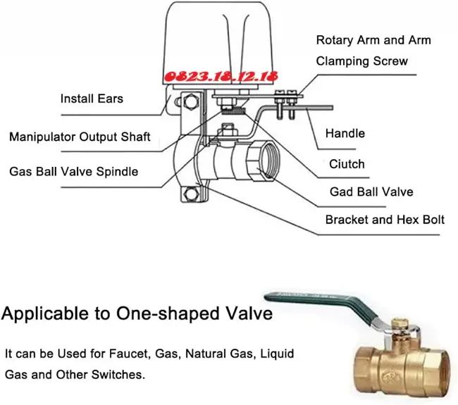 Cấu tạo van điện điều khiển qua điện thoại