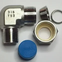 Cút inox ren ngoài 
