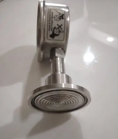 Đồng hồ đo áp suất inox dạng màng 4 Đồng hồ đo áp suất inox dạng màng