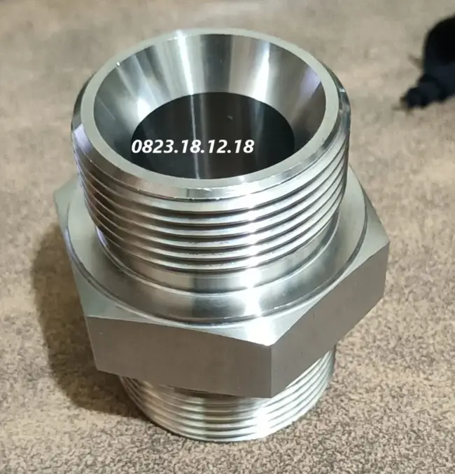 Kép ren ngoài inox