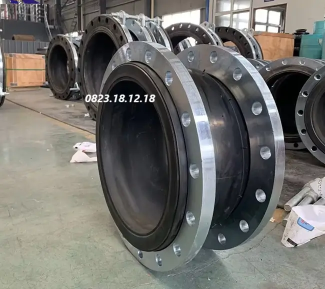 Khớp nối mềm cao su inox 6 Khớp nối mềm cao su inox