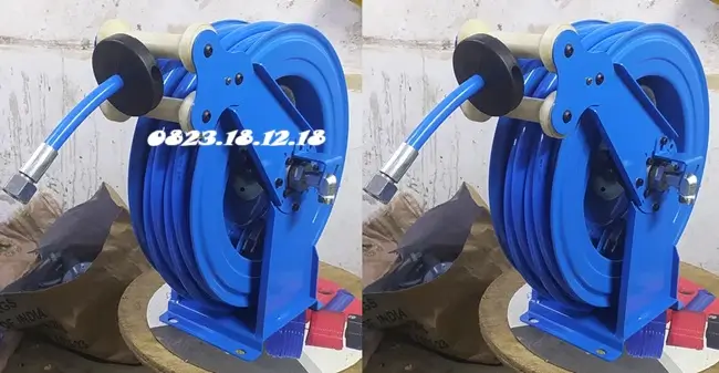 Rulo cuộn ống tự rút 9 Rulo cuộn ống nước tự rút