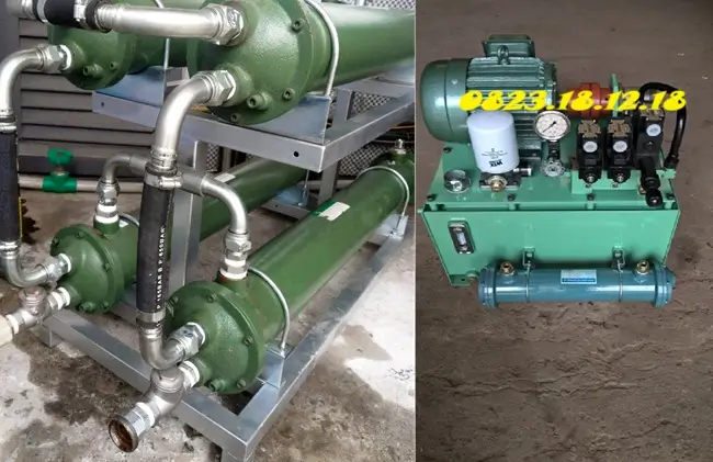 Bộ làm mát dầu OR 23 Ứng dụng bộ làm mát dầu OR