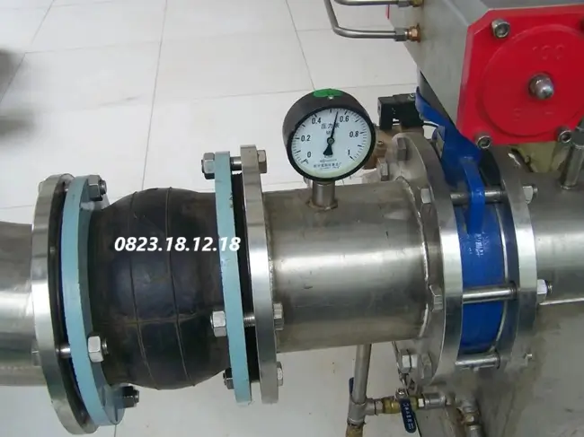 Khớp nối mềm cao su inox 11 Ứng dụng khớp nối mềm cao su inox