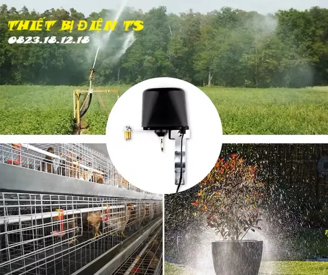 Ứng dụng thực tế nổi bật của van nước thông minh trong nông nghiệp