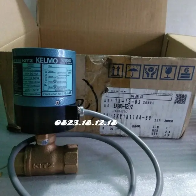 Van bi Kitz 14 Van bi Kitz điều khiển điện