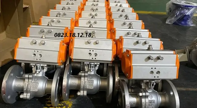 Van bi Đài Loan 11 Van bi điều khiển khí nén Đài Loan