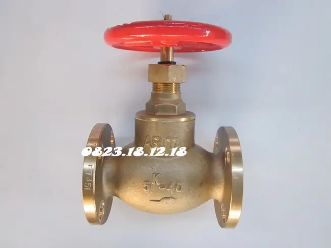 Van cầu đồng 11 Van cầu đồng Arita