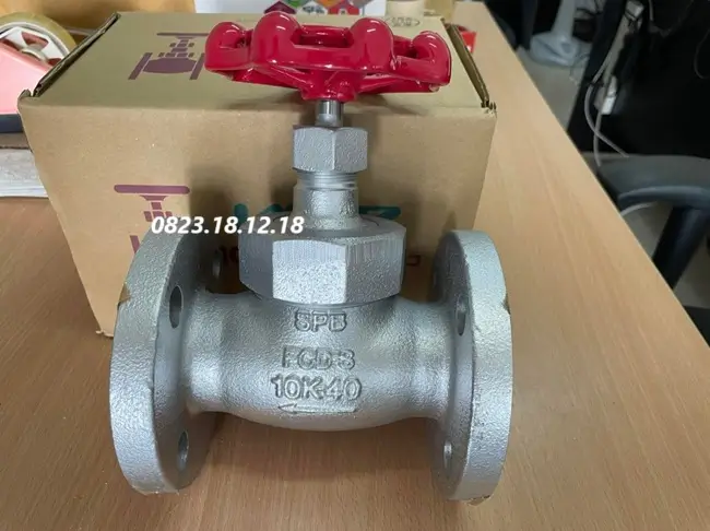Van cầu mặt bích JIS 10K