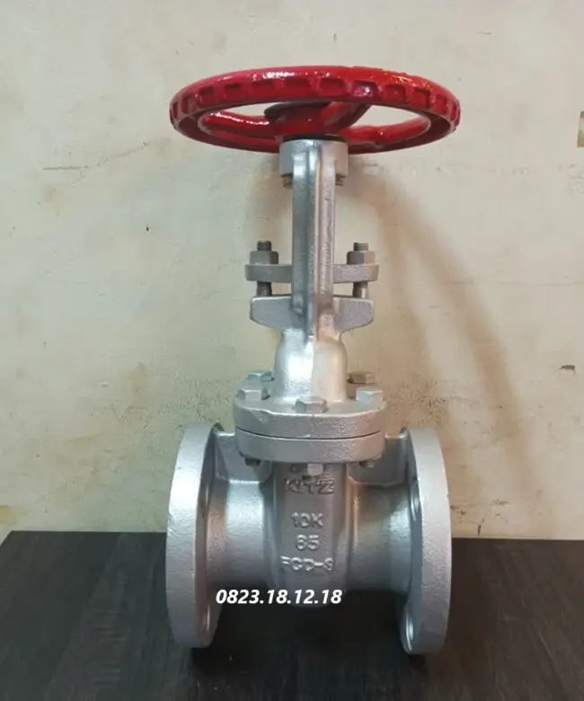 Van cổng gang mặt bích JIS 10K
