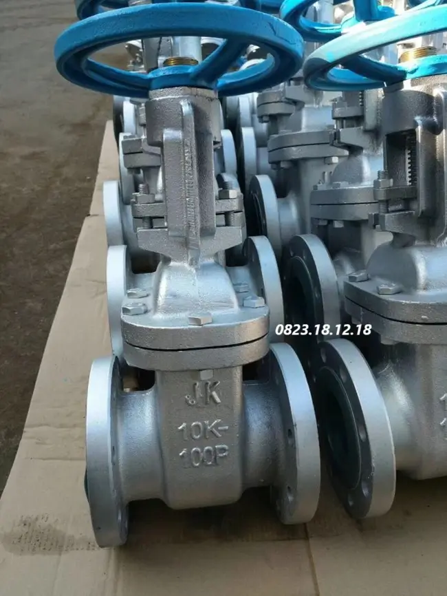Van cổng mặt bích JIS 10K