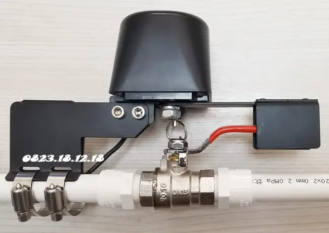 Van điện điều khiển bằng điện thoại