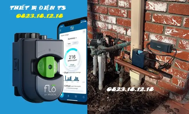 Van khóa nước điều khiển qua smartphone giá tốt