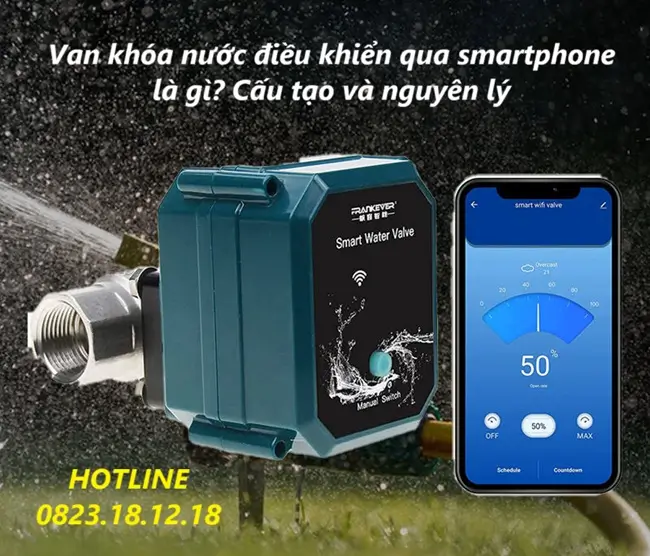 Van khóa nước điều khiển qua smartphone là gì? Cấu tạo và nguyên lý 6 Van khóa nước điều khiển qua smartphone là gì? Cấu tạo và nguyên lý