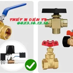 Van khóa nước điều khiển từ xa WiFi 7 Van khóa nước điều khiển từ xa Wifi