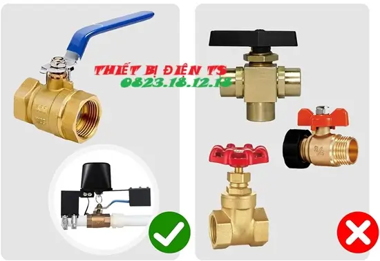 Van khóa nước điều khiển từ xa WiFi 3 Van khóa nước điều khiển từ xa Wifi