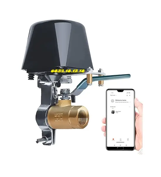 Van khóa nước điều khiển từ xa WiFi 1 Van khóa nước điều khiển từ xa Wifi