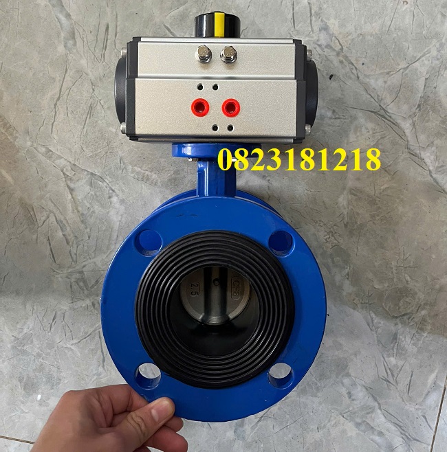 Van bướm điều khiển khí nén
